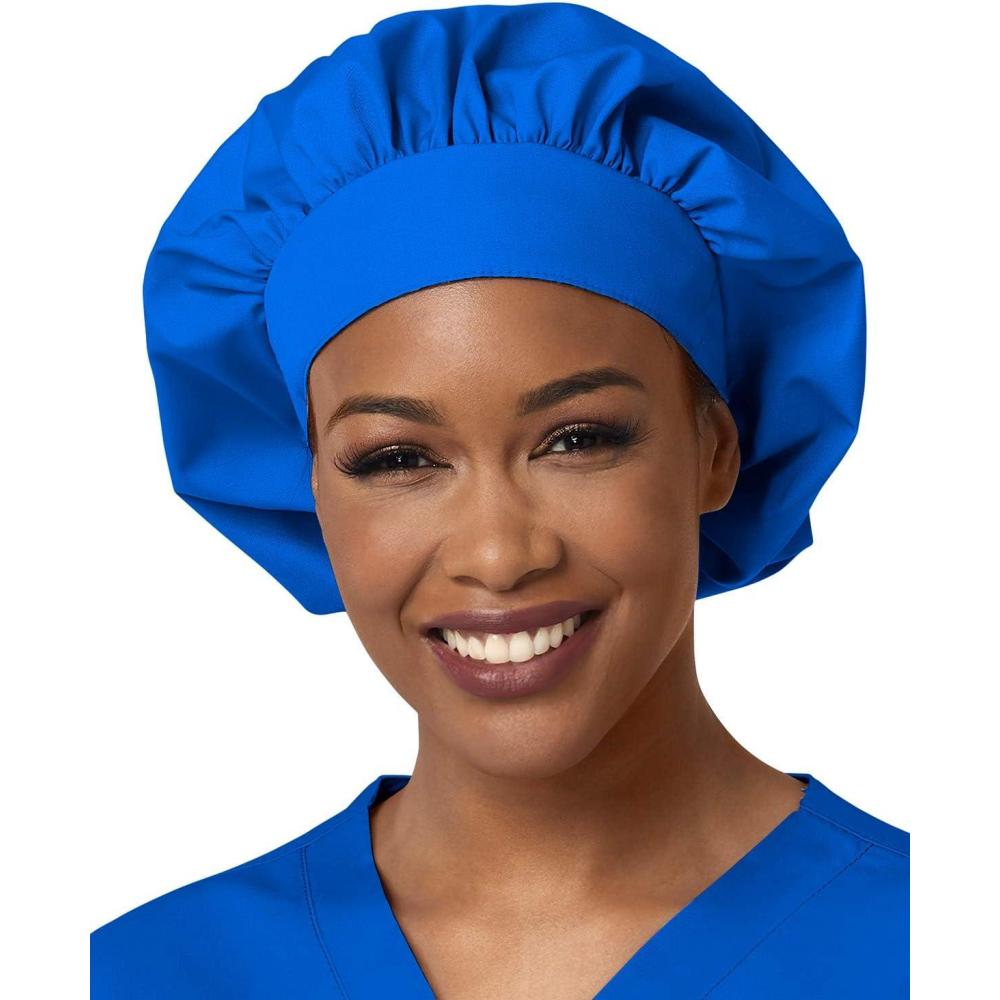 imageWonderWink Womens Bouffant Scrub CapRoyal