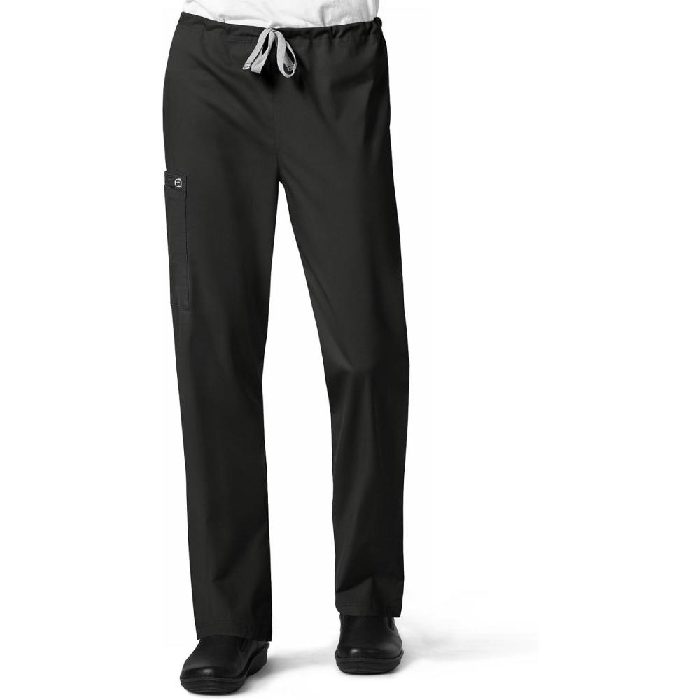 imageWonderWink Womens WonderWink Drawstring Cargo PantBlack