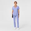 Renew Women’s High Waist Slim Leg Scrub Pant(Ceil Blue)
