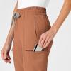 Renew Women’s High Waist Slim Leg Scrub Pant(Clay)