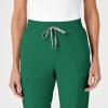 Renew Women’s High Waist Slim Leg Scrub Pant(Hunter)
