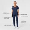 Renew Women’s High Waist Slim Leg Scrub Pant(Navy)