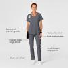 Renew Women’s High Waist Slim Leg Scrub Pant(Pewter)
