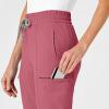 Renew Women’s High Waist Slim Leg Scrub Pant(Rosebud)