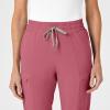 Renew Women’s High Waist Slim Leg Scrub Pant(Rosebud)