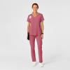 Renew Women’s High Waist Slim Leg Scrub Pant(Rosebud)