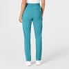 Renew Women’s High Waist Slim Leg Scrub Pant(Teal Blue)