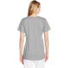 Wink WonderWORK Scrubs for Maternity Mock Wrap Scrub Tops(Grey)