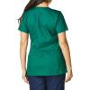 Wink WonderWORK Scrubs for Maternity Mock Wrap Scrub Tops(Hunter)