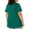 Wink WonderWORK Scrubs for Maternity Mock Wrap Scrub Tops(Hunter)