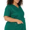 Wink WonderWORK Scrubs for Maternity Mock Wrap Scrub Tops(Hunter)