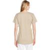 Wink WonderWORK Scrubs for Maternity Mock Wrap Scrub Tops(Khaki)
