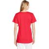 Wink WonderWORK Scrubs for Maternity Mock Wrap Scrub Tops(Red)