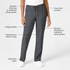 WonderWink Petite Women’s Drawstring Pant(Pewter)