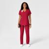 WonderWink Petite Women’s Drawstring Pant(Red)