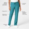 WonderWink Petite Women’s Drawstring Pant(Teal Blue)