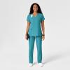 WonderWink Petite Women’s Drawstring Pant(Teal Blue)