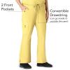 WonderWink Women’s Moderate Flare Leg Cargo Pant(Yellow)