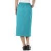 WonderWink Women’s Plus-Size Wonderwork Plus Pull-on Cargo Scrub Skirt(Grape)