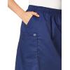 WonderWink Women’s Plus-Size Wonderwork Plus Pull-on Cargo Scrub Skirt(Navy)