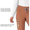 WonderWink Womens Renew Women’s Jogger Scrub Pant(Clay)
