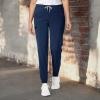 WonderWink Womens Renew Women’s Jogger Scrub Pant(Navy)