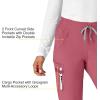 WonderWink Womens Renew Women’s Jogger Scrub Pant(Rosebud)