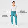 WonderWink Womens Renew Women’s Jogger Scrub Pant(Teal Blue)