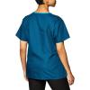 WonderWink Women’s Scrubs Charlie 5 Pocket Y-Neck Wrap Top(Caribbean)