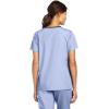 WonderWink Women’s Scrubs Charlie 5 Pocket Y-Neck Wrap Top(Ceil Blue)