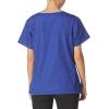WonderWink Women’s Scrubs Charlie 5 Pocket Y-Neck Wrap Top(Galaxy Blue)