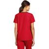 WonderWink Women’s Scrubs Charlie 5 Pocket Y-Neck Wrap Top(Red)
