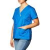 WonderWink Women’s Scrubs Charlie 5 Pocket Y-Neck Wrap Top(Royal)