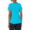 WonderWink Womens Women’s 4 Pocket Notch Neck Scrub Top(Teal Blue)