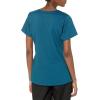 WonderWink Womens Women’s 4 Pocket Wrap Scrub Top(Caribbean Blue)
