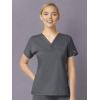 WonderWink Womens Women’s Dolman Scrub Top(Pewter)