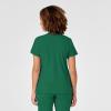 WonderWink Womens Women’s Mock Wrap Scrub Top(Hunter)