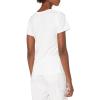 WonderWink Womens Women’s Mock Wrap Scrub Top(White)