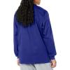 WonderWink womens Snap Front Jacket(Galaxy Blue)