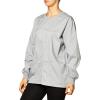 WonderWink womens Snap Front Jacket(Grey)