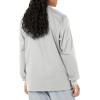 WonderWink womens Snap Front Jacket(Grey)