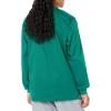 WonderWink womens Snap Front Jacket(Hunter Green)