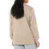 WonderWink womens Snap Front Jacket(Khaki)