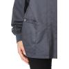 WonderWink womens Snap Front Jacket(Pewter)