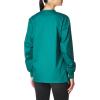 WonderWink womens Snap Front Jacket(Teal Blue)