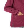 WonderWink womens Snap Front Jacket(Wine)