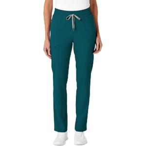 Renew Women’s High Waist Slim Leg Scrub Pant(Caribbean)