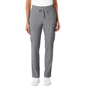 Renew Women’s High Waist Slim Leg Scrub Pant(Grey Heather)