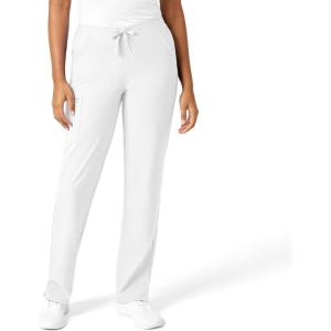 WonderWink Petite Women’s Drawstring Pant(White)