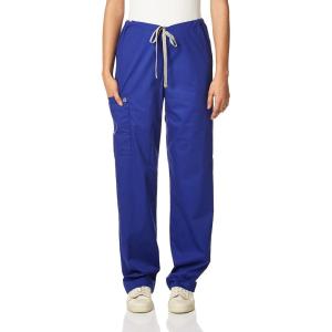 WonderWink Unisex-Adult Drawstring Cargo Pant(Galaxy Blue)